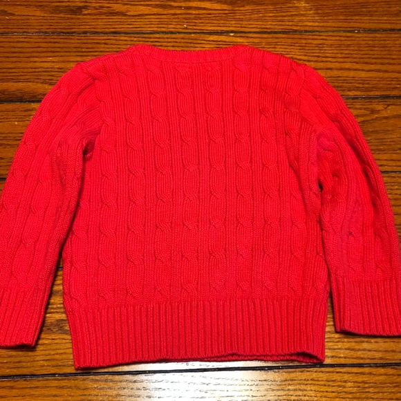 Polo Ralph Lauren CABLE-KNIT COTTON SWEATER - Picture 3 of 4